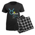 thumbnail image 5 of CafePress - Taurus Traits Women's Dark Pajamas - Women's Short Sleeve Print T-Shirt and Pants Dark Cotton Pajama Set, 5 of 7