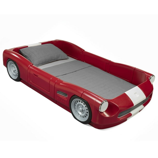 Step2 Roadster ToddlerToTwin Bed, Red