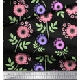 thumbnail image 3 of Soimoi Cotton Duck Fabric Leaves & Floral Artistic Decor Fabric Printed Yard 42 Inch Wide, 3 of 3