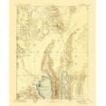 thumbnail image 2 of USGS 15x17 White Modern Wood Framed Museum Art Print Titled - Granite Range Nevada Sheet - USGS 1894, 2 of 4