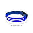 thumbnail image 3 of Collar LED recargable para paseos nocturnos - Collar de seguridad para mascotas impermeable y ajustable con luz en la oscuridad USB, 3 of 7