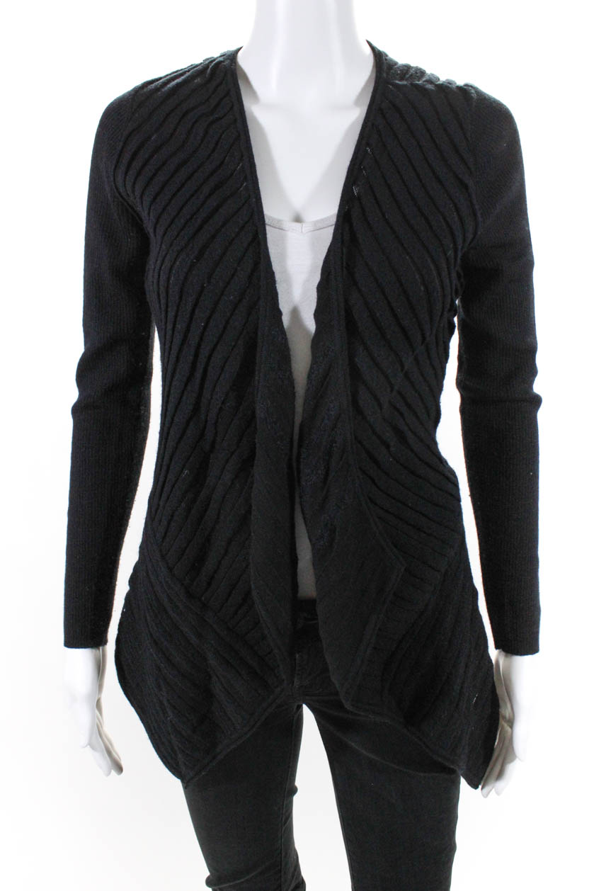 Pre-owned|Eileen Fisher Womens Ribbed 