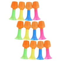 ELAYARD 12Pcs Party Favors Blowers Blow Horn Noise Assorted Color PVC