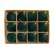 thumbnail image 2 of Adornos navideños, adornos navideños, regalos navideños 6 cm flocado terciopelo oscuro Navidad árbol de Navidad decoración 12 piezas Un chopper, 2 of 6
