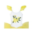 thumbnail image 4 of Girls Dress Cute Tutu Dancing Yellow Ballet Dress 2-3, 4 of 6