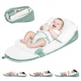 thumbnail image 1 of Almohada Antireflujo, Cojín Almohada Antireflujo para Bebé De Ajustabl Altura 88cm, Colchon Antirreflujo con Inclinación De 30, 15 y 0 Grados, con cinturón de fijación, Seguro, Hipoalergénico, 1 of 7