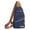 Blue, variant on TechWave Ladies Chest Bag Soft Leather Feeling Crossbody Bag Large Capacity Retro Shoulder Bag Travel Bag Travel Bag Set Men Computer Bag Leather Women Ladies Lap Top Bag Big Tote Bags for Women Tote