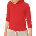 thumbnail image 2 of Dyfzdhu Girls Sweater Spring And Autumn Turtleneck Solid Long Sleeve Round Top, 2 of 2