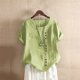 thumbnail image 2 of Camiseta top de algodón y cáñamo SCZ Verde Menta M, 2 of 5