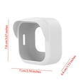 thumbnail image 2 of Silicone Camera Housing Brim Design for Blink Outdoor 4 (4th Gen) (White), 2 of 7