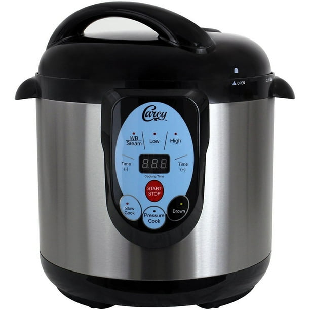 Carey Smart Digital Pressure 9.5Quart Slow Steam Cooker & Canner