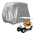 thumbnail image 4 of Cart Protector,  Cart Protective Cover 2 Seaters  Cart Dust Cover Gray  Cart Cover  For  Lover For  Cart, 4 of 8