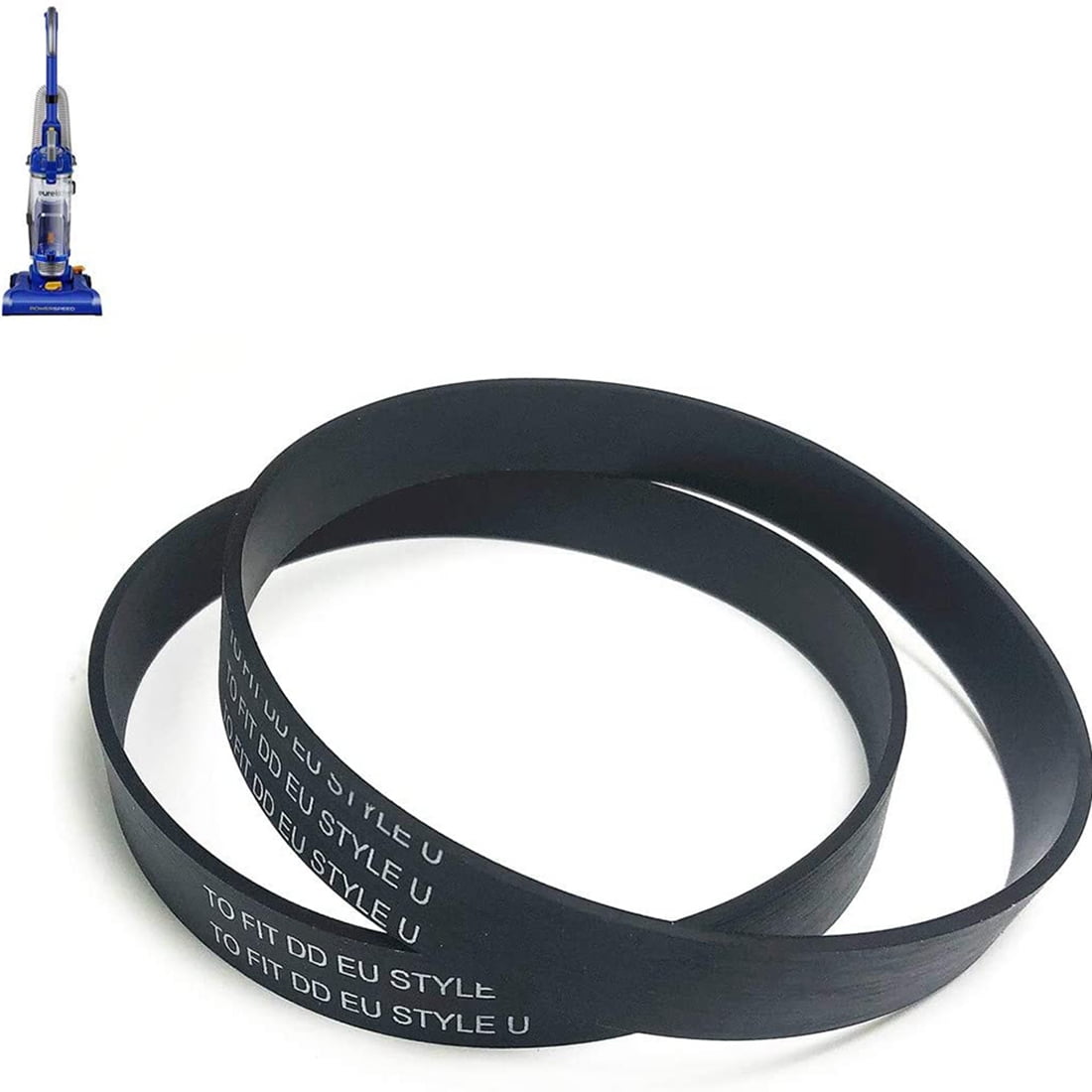 4 Pack Vacuum Belt Replacement Belts for Style U E0205 Vacuum Cleaner,for NEU202,NEU181,NEU180,Etc