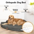 thumbnail image 2 of Cama ortopédica grande para perros MEKIY con funda extraíble y lavable, 2 of 7