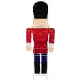 thumbnail image 4 of Northlight Lighted Toy Soldier Outdoor Christmas Decoration - 72" - Warm White, 4 of 6