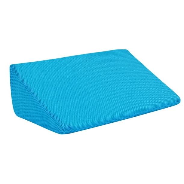 Wedge Pillow Back Legs Support Wedges Back Positioning Elevation Blue