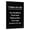 5 Rules for Life-24"L x 36"W, variant on Canvas Art Prints Perseverance Discipline Consistency 30"L x 40"W Motivational Wall Decor
