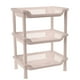 thumbnail image 4 of Estantería de tres niveles, estante de plástico para baño, estante de cocina, estante independiente, estante rectangular, almacenamiento para cocina, organizador de baño, estante de, 4 of 7