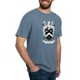 thumbnail image 4 of CafePress - Pi Alpha Phi Black And White Crest T Shirt - Mens Comfort Colors Shirt, 4 of 5