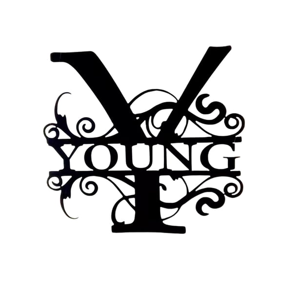 TFYZYY Personalized Iron Wall Decoration, Custom Metal Letter Sign for Home Decor, Versatile Indoor and Outdoor Accent, Perfect Gift for Weddings and Anniversaries