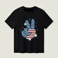 thumbnail image 2 of Taqqpue Boys Girls Summer Tops Cotton Short Sleeve T Shirt Casual Loose Soft Basic Workout Outfit Tee Cute Crew Neck Print Shirts for Kids 1-12 Years, 2 of 3