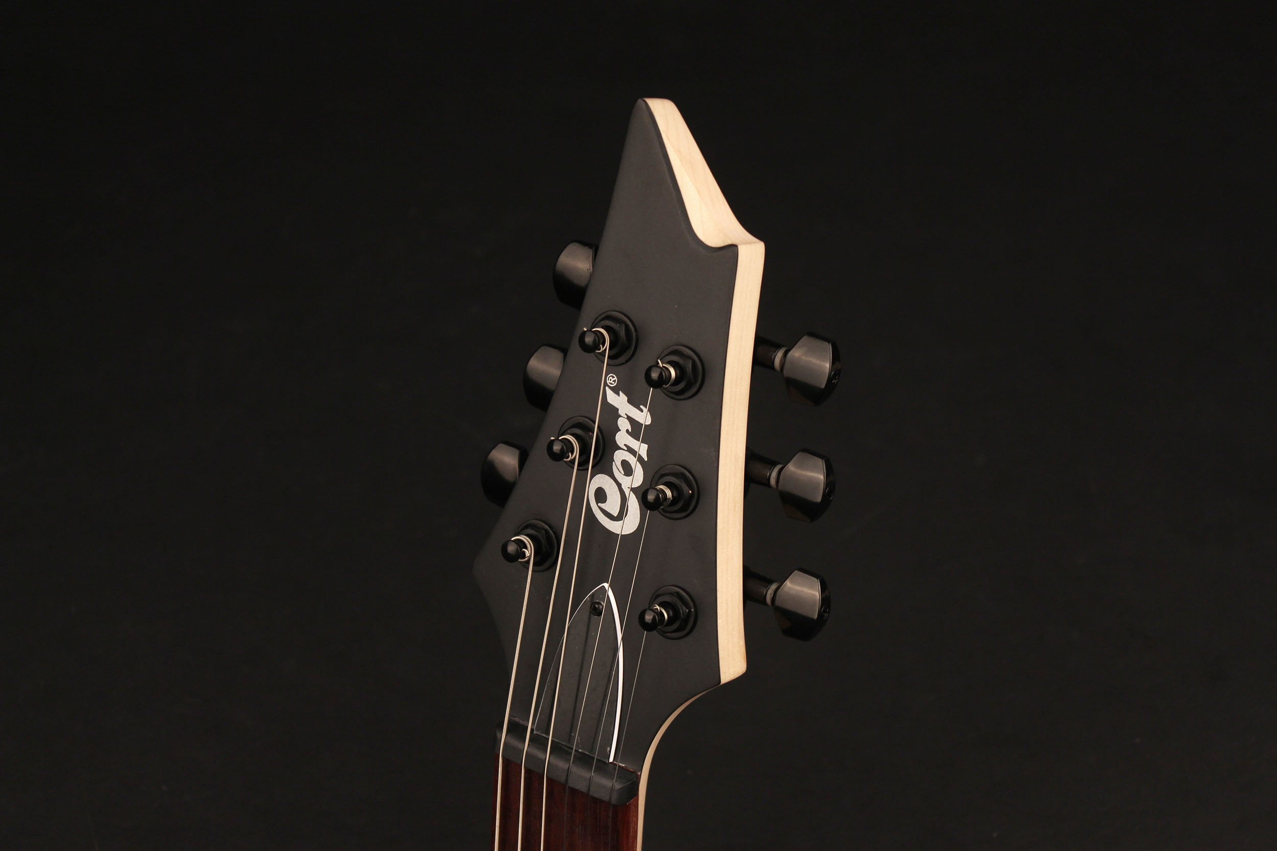 Cort Guitars KX100BKM-U Series Electric Guitar, Black Metallic