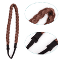 thumbnail image 3 of Diadema trenzada para mujer, aspecto Natural, belleza a la moda, elástico sintético, dos hebras, diadema trenzada, accesorios, extensión MFZFUKR CPB-DE-LYY862-3, 3 of 5