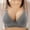Dark Gray, variant on Jacenvly Workout Bras for Women Clearance Solid Skin-Friendly Wireless Bras Woman'S Color Hollow Out Perspective Bra Underwear No Rims Beige