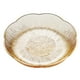 thumbnail image 4 of Plato de fruta Plato de cena Apilable Transparente Redondo Encimera Frutero Snack Oro transparente, 4 of 8