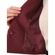 thumbnail image 5 of Blazer de mujer Allegra K de manga larga, abierto por delante, con solapa muesca, estilo de negocios, corto, color rojo oscuro, talla S, 5 of 5