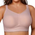 thumbnail image 3 of MEICHEN Wireless Comfortable Soft Bras for Women Full Coverage Everyday No Show Bra Trendy Summer Fall Essentials Clothing, 3 of 4