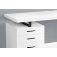 thumbnail image 3 of Monarch Specialties Computer Desk, Home Office, Laptop, Storage Drawers, 48"L, Work, White Laminate, 3 of 13