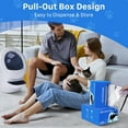 thumbnail image 2 of 120 Pack Litter Box Robot 3 4 Waste Bags, Self Cleaning Cat Litter Box Robot Waste Liner Bags Replacement, Heavy Duty 9-11 Gallons of Capacity, 2 of 4