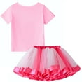 thumbnail image 2 of SUEE Princess Peach Costume for Girls Halloween Cartoon Peach Outfits with Accessories, 3-9Y, 2 of 7