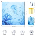 thumbnail image 2 of Manta de playa WIWIGO impermeable a prueba de arena 201x211 cm, 2 of 6
