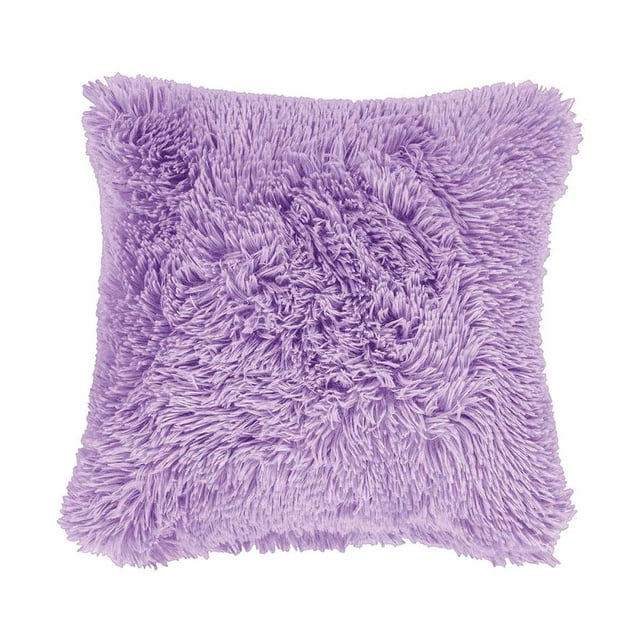 Cojín Decorativo De Textura Violet Poliéster Morado Colchas Concord