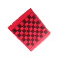 thumbnail image 4 of ZLight Giant Checkers Board Game Mat 3 Board Game Rug Game Toe Mat Mat 1 in red, 4 of 6