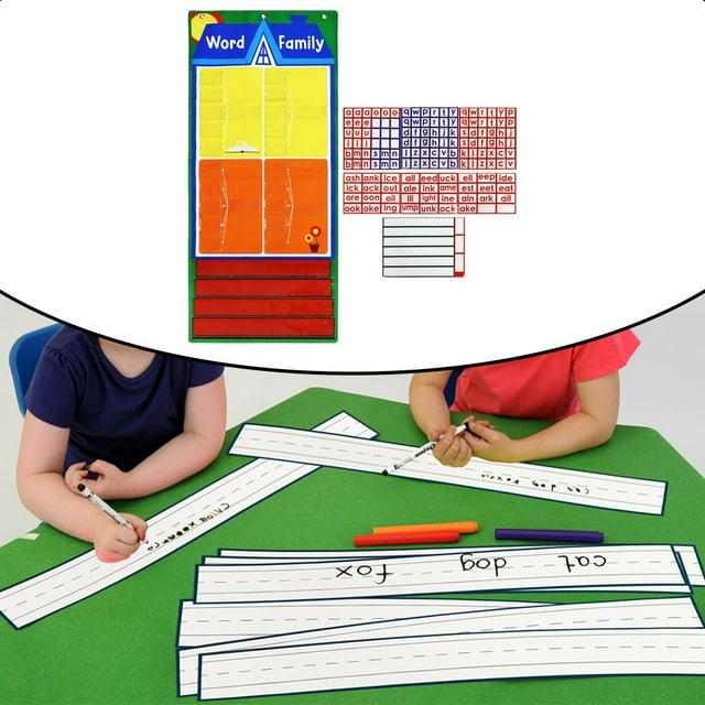cartas para centro de s de aprendizaje de inglés de Chindren, ejercicios de ortografía para educación Yotijar Tarjetas de aprendizaje para niños