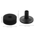 thumbnail image 2 of CTIRCHIU Cymbal Stand Felt Replacement Sleeves Set for Daily Use Black Felt and Plastic Durable Accessories, 2 of 8