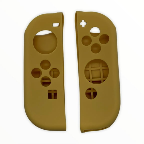 JenDore Tan Brown Silicone Nintendo Switch Joy-con Protective Shell Covers