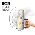 thumbnail image 3 of 40oz Tumbler with Handle and Straw, Vacuum Insulated Stainless Steel Travel Mug, Fits Car Cup Holder, Daisy Floral Print, 3 of 6