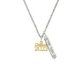 thumbnail image 2 of Delight Jewelry Goldtone Class of 2022 Silvertone Hope Anchors the Soul Bar Charm Necklace, 23", 2 of 4