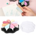 thumbnail image 3 of Petal Shape  Pad for DIY HandMade, Creative Ink Pad, Office Supplies, 8 Color Combinations, Pigment based Water based, Mix Colors for Finger Painting, 3 of 7