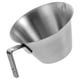 thumbnail image 3 of Taza medidora de acero inoxidable para espresso con asa y pico vertedor de metal, tazas para espresso, accesorios para herramientas de barista, 3 of 7
