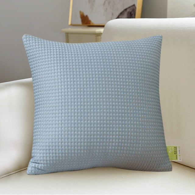 XYAIYT Premium Polyester Decorative Throw Pillow for Living Room,Bedroom Outdoor Spaces Machine Washable,Stylish Home Decor(Blue)