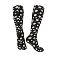 thumbnail image 4 of Balery Daisies Flowers Printed Novelty Socks Men's Women's Crew Socks Sports Socks Knee High Socks Cotton Socks Quirky and Cool Socks, 4 of 9
