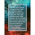 thumbnail image 2 of ArtsyQuotes 25x32 White Modern Wood Framed Museum Art Print Titled - Orison Swett Marden Quote: Men of Concentration, 2 of 4
