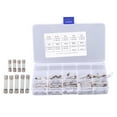 thumbnail image 2 of 10 Different Ampere Values, Fuse Tube Assorted Kit, Assortment Glass Fuse Tube, 100pcs Repair For Circuit Protection For Circuit Safe Operation Replacement, 2 of 8