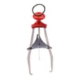 thumbnail image 1 of 1 pinza para placa calefactora resistente al calor, diseño triangular antideslizante, pinza para cuenco de acero inoxidable, pinza para platos, herramientas de cocina, suministros de cocina, 1 of 7