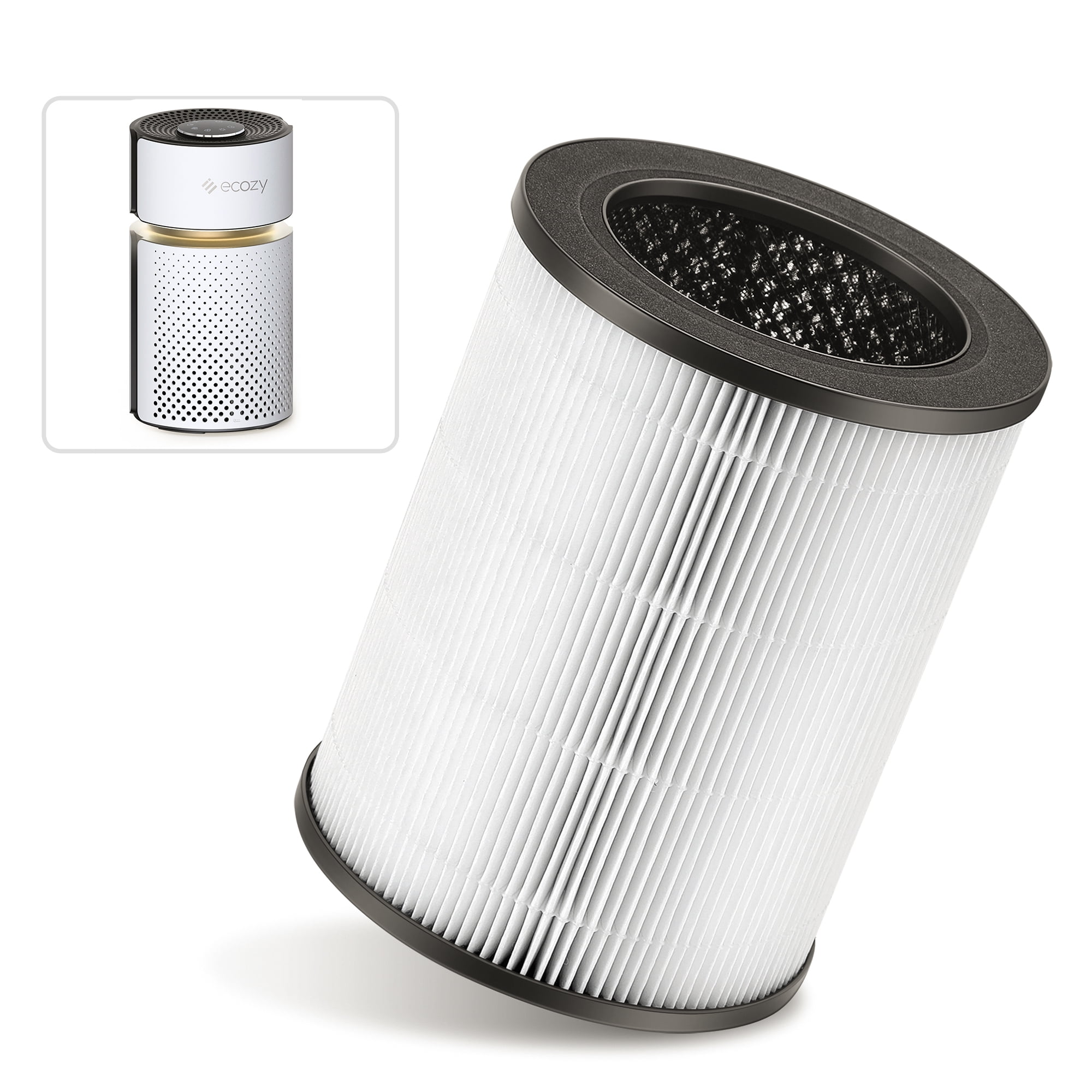 ecozy Air Purifier Replacement Filter, H13 True HEPA, HighEfficiency